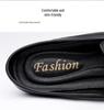 Herren Größe 46 Large Leder Freizeit Fahrschuhe - Britischer Stil Weiche Sohle Slip-On Schuhe & Geschlossene Zehenpartie Halbschuhe