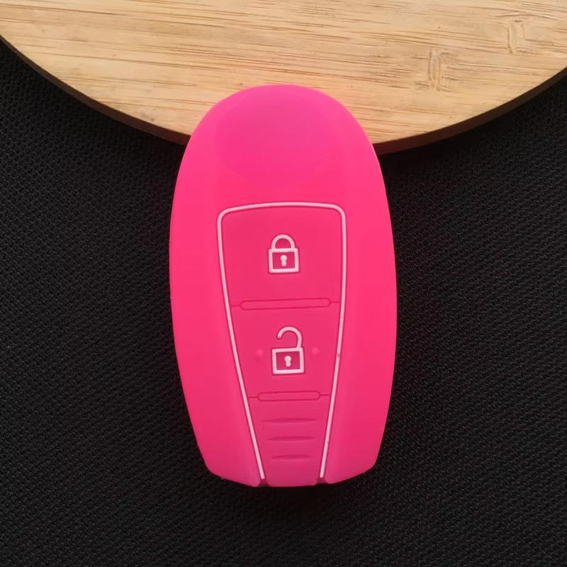 ZAD silicone key fob cover case hood skin protect holder for SUZUKI Swift Sport SX4 SCORSS grand vitara remote car accessori