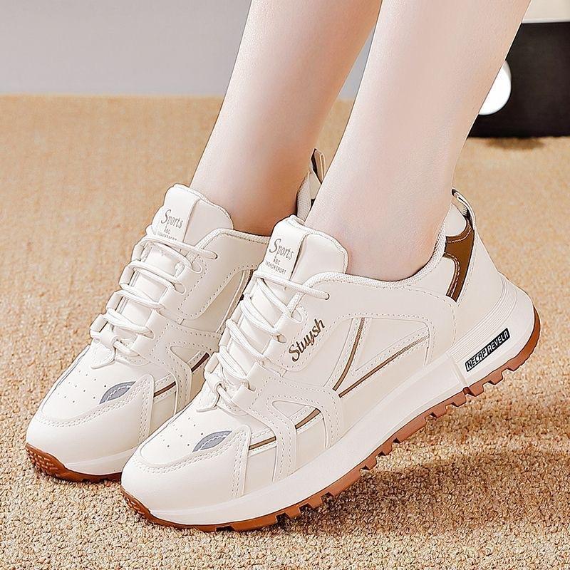 Sneakers Women's Spring and Autumn Non-slip Soft-soled Forrest Gump Shoes Versatile Trend Travel Casual Shoes