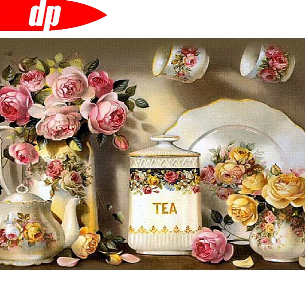 Broderie cu diamante 5D Răsărit de soare, peisaj, cu punct de cruce, broderie cu diamante, animal, complet pătrat, imagine pentru decorarea casei cu stras