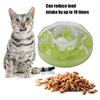 Cat Treat Puzzle Interactive Treat Dispensing Toy Mental Enhancement Slow Feeder Toy Cat Puppy Puzzle Slow Feeder Tray