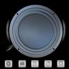5.25Inch 4Ohm Subwoofer Hifi Speaker Component Metal Horn for Deep Bass and Immersive Sound Experience Accessory