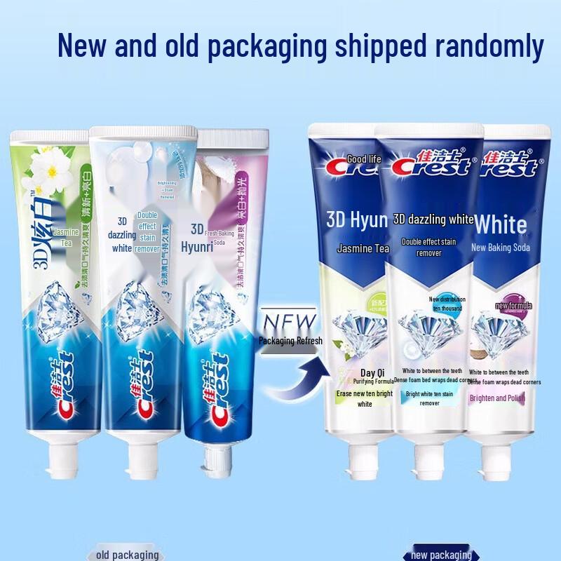 

Crest 3D White Baking Soda Toothpaste