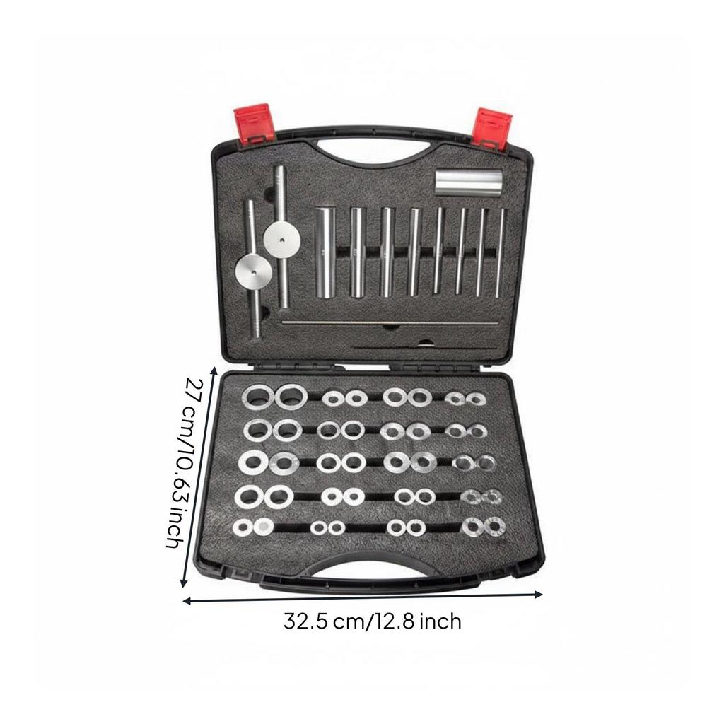 Cycle Bearing Press Kit Versatile Bike Set Organized Case for DIY