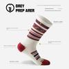Gray Shell Outdoor Warm and Breathable Merino Wool Socks, Odor-Resistant, Unisex Merino Hiking Sports Skiing Long Socks