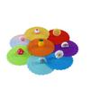 Wave Cover Silicone Cover Cute Cartoon Universal Dust-proof Detachable Doll Toy Silicone Cup Lid