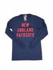 Herren T-Shirt Ärmel New England Patriots Nfl L