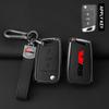 EBL2 Suitable for Skoda VIRS Kamiq Karoq Roomster Superb Kodiaq Octavia Fabia Rapid Citigo Car Key Case Alloy Leather Car Key Buckle