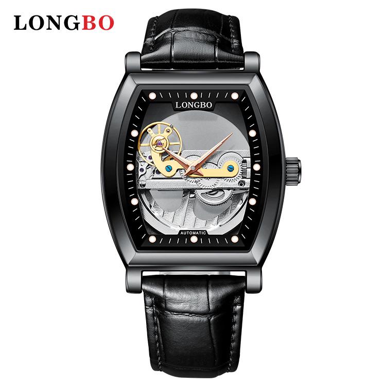 LONGBO Herren Minimalistische Mechanische Schwungrad Uhr 83270