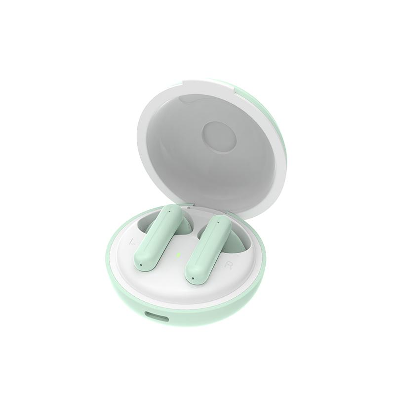 

2025 New TWS Bluetooth Earphones Wireless Sports Stereo In-Ear Headphones with Mic Comfortable Bluetooth Earbuds for Active Life зелёный