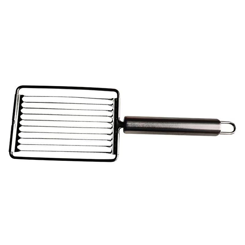 Stainless Steel Multi-Purpose Slicer for Meat, Fruits, and Vegetables