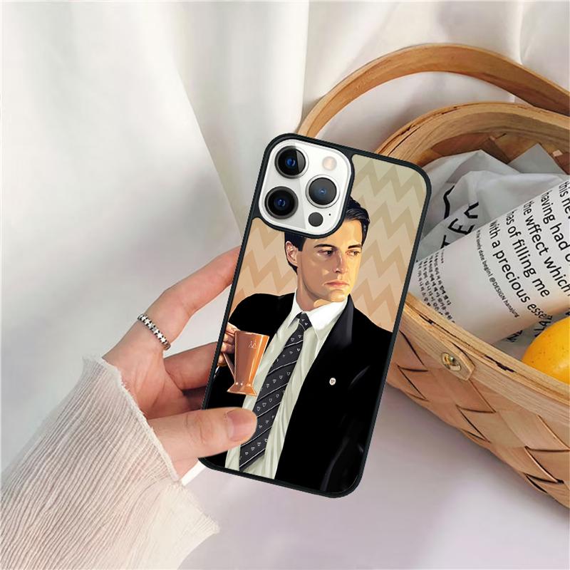 TWIN PEAKS Art Print Phone Case For iPhone 17 Air 16 15 14 11 12 13 Pro  MAX Plus Coque Cover Shell
