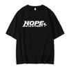 Hope On The Stage Street Kpop Fan Top Unisex Women TShirt JHOPE LA World Tour Happy JIN Graphic Print ONeck Summer Casual Tshirt