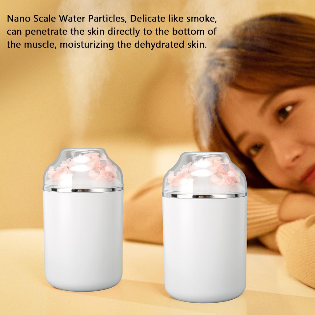 Humidifier Immortal Flower Shape Household Large Fog Volume Silent Essential Oil Diffuser Humidifier