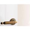Luxury French Sunflower Yellow Bronze Bedroom Door Lock Indoor Door Handle Silent Split Lock Retro American Wooden Door Lock