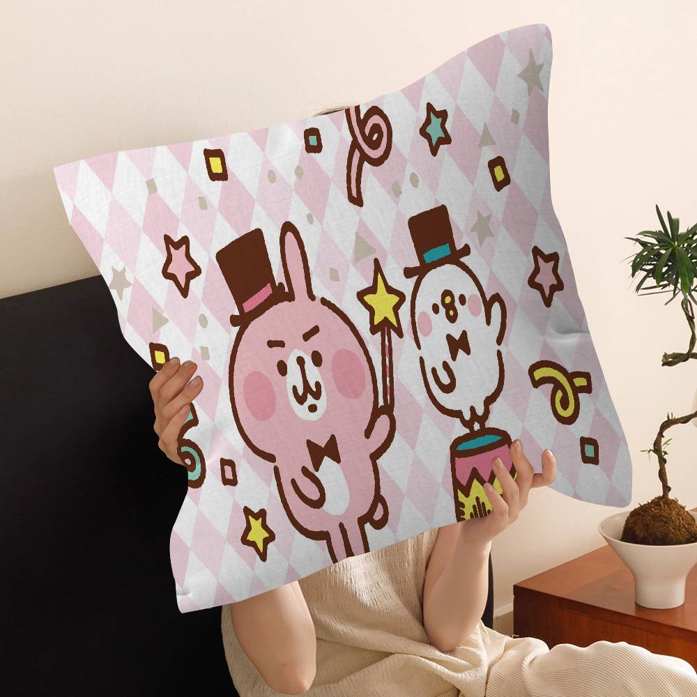 I-Illustrator K-Kanahei Stitch Lucky Dragon pillow cover sofa cushion cover home room decoration children gift