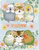 Jigsaw Puzzle Art Board Jigsaw Mofusand Bird X Nyan 366 Pieces (ATB-47)