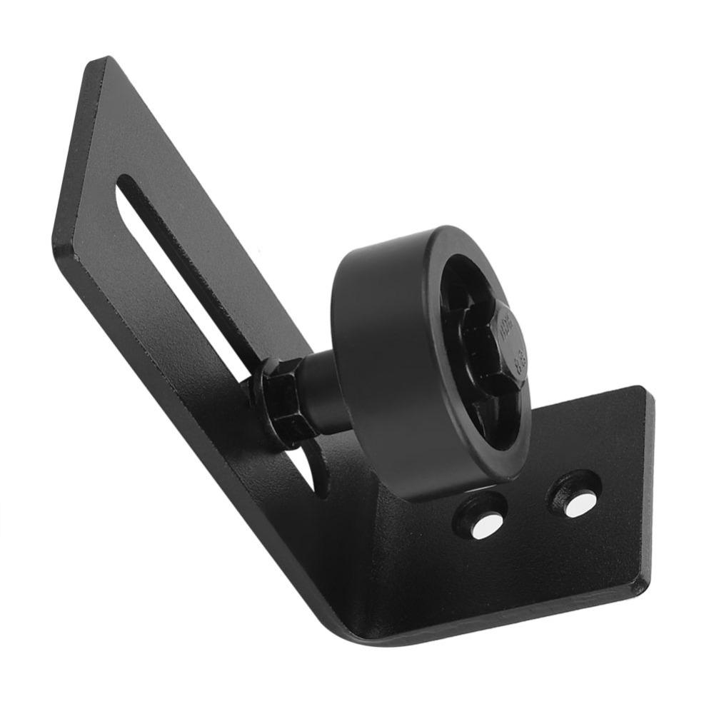 Black Barn Door Guide Rail Adjustable Sliding Door Guide Durable Guide Rail Door