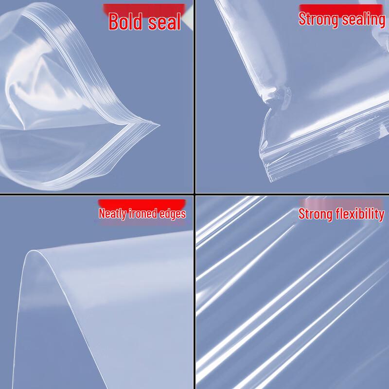 Thickened Transparent Self-Sealing Food Storage Bags