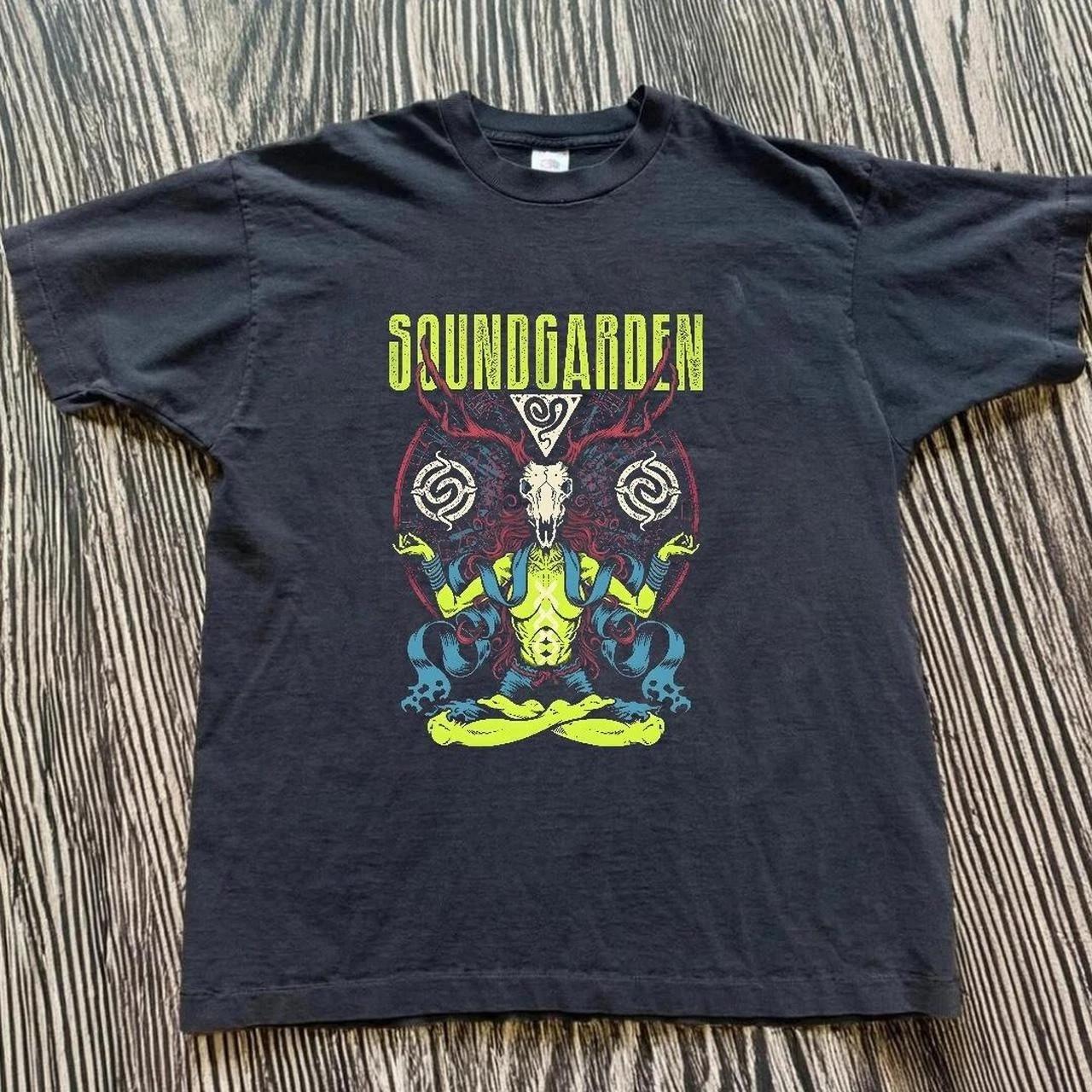 Gildan men’s black T-shirt, Soundgarden. S