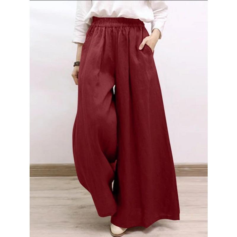 Summer Women's Fashionable Wide-leg Pants and Casual Pants