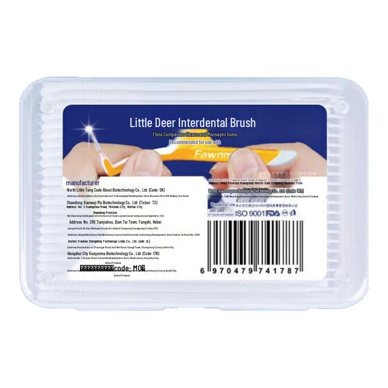 

FAWNMUM Disposable Ultra-fine Dental Floss Picks