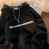 Plus Size Women's Long Sleeve Hooded Sweatshirt Thin Top