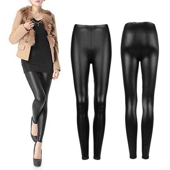 Kalhoty Jednobarevné S vysokým pasem Látkové Sexy Slim Kalhoty pro Ženy