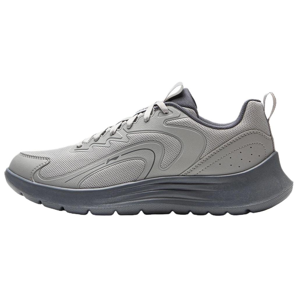 Li Ning Lightweight FW Minimalist Fashion Comfortable Synthetic Leather TPU Shock Absorption Support Low Top Urban Commuting Running Shoes ARSV133-1