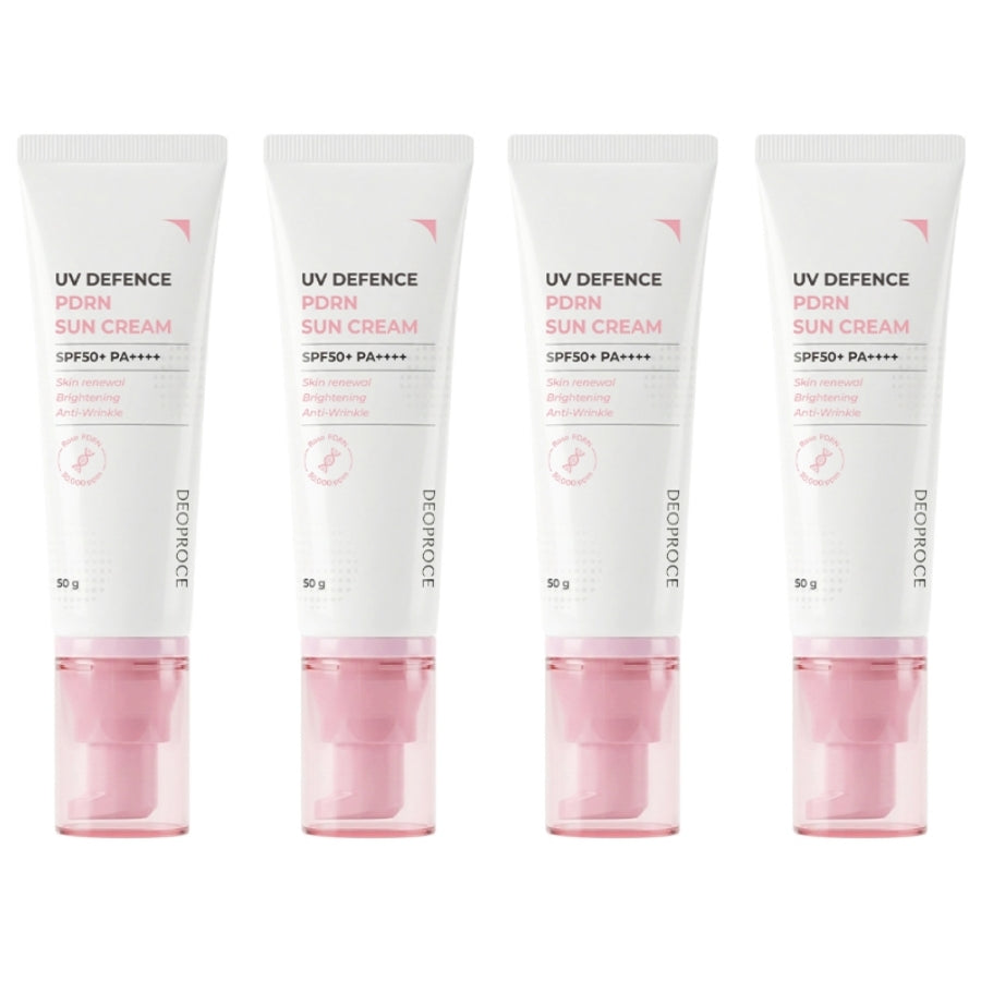 

Deoproce UV Defence PDRN Sun Cream SPF50+ PA++++ 50g*1Pc/2Pcs/3Pcs/4Pcs 4Pcs