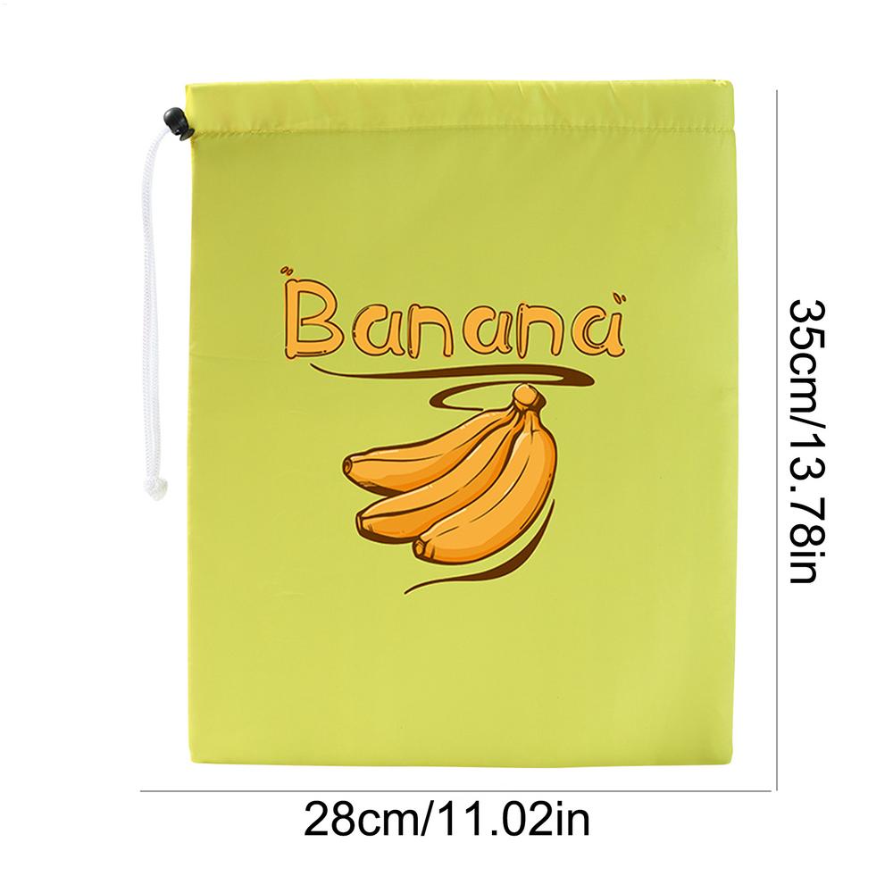 Fruit Vegetables Storage Bag Banana Bundle Pocket Lettuce Banana Fresh-keeping Bundle Pocket Drawstring Banana Preserve Bag
