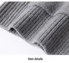 2026 A/W Women's V-neck Knit Cardigan - Mid-length, Solid Color, Loose Fit Sweater Coat