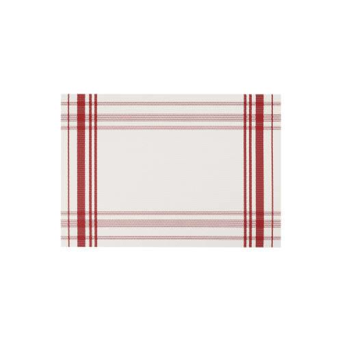 Afternoon Tea LIVING Placemat VV88 Checkered Table Mat, Red