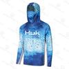 Men's Sunscreen Fishing Suit Long Sleeve Hooded Mask Fishing Suit Sea Fishing Boat Fishing Luya Fishing Suit