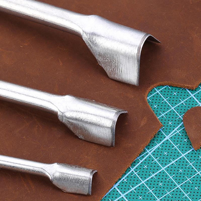 1Pcs Sword-Tail-Shaped Leather End Cutting Punch Press Tool, Diy Belts/Watch Cutting Molds, Other Handicraft Processing Tools