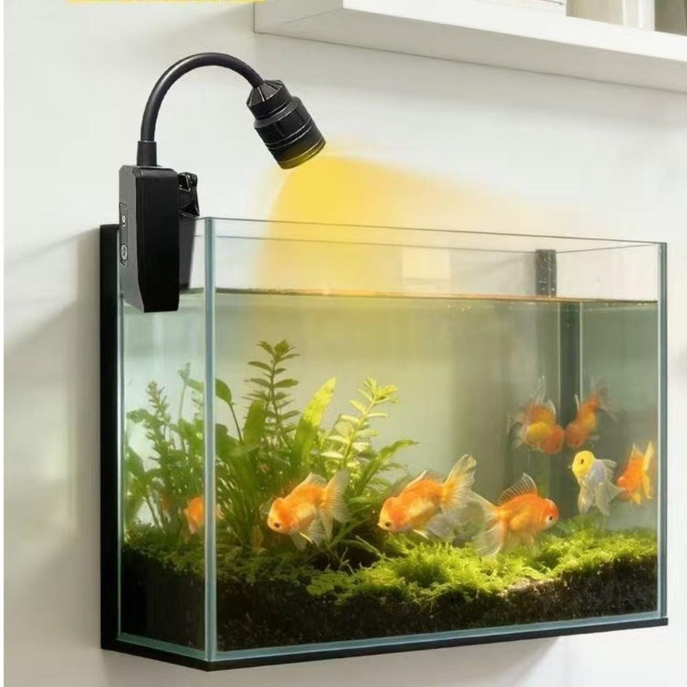 Adjustable Zoom Fish Tank Clip Lamp USB Power Aquarium Plant Light LED Aquarium Light Aquarium