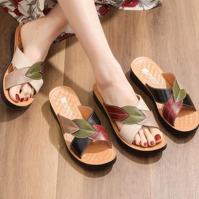 Slippers Women's Summer Outdoor Sandals Non Slip Flat Sandals