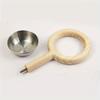 1pc Small and Medium-sized Parrot Stainless Steel Food Bowl, Water Cup, Snack Box, Grinding Claw Stand Pole