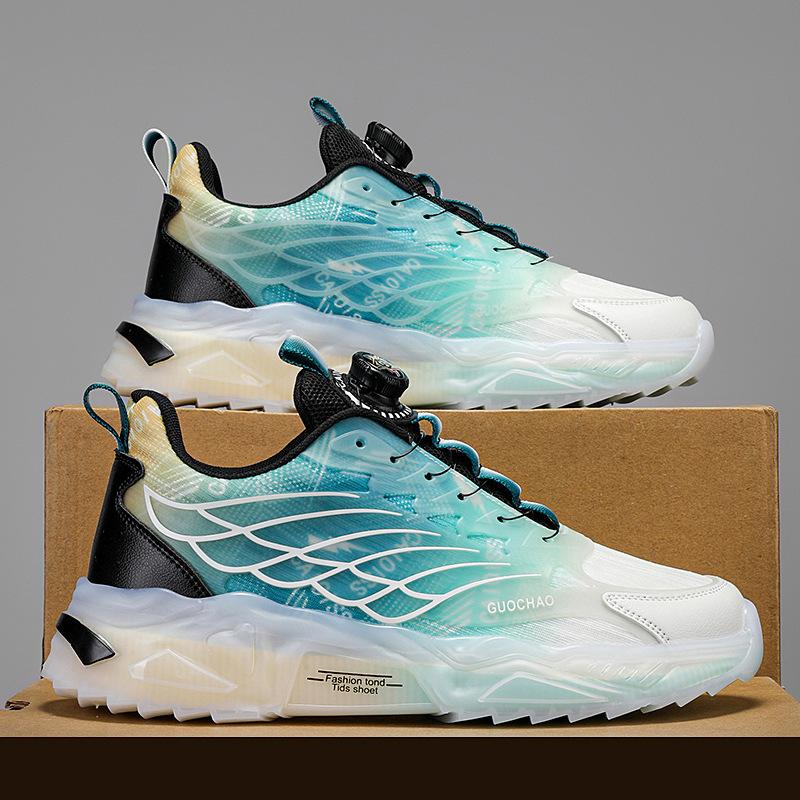 Spring New Men's Shoes Student Casual Platform Sneakers Dad Shoes Running Shoes