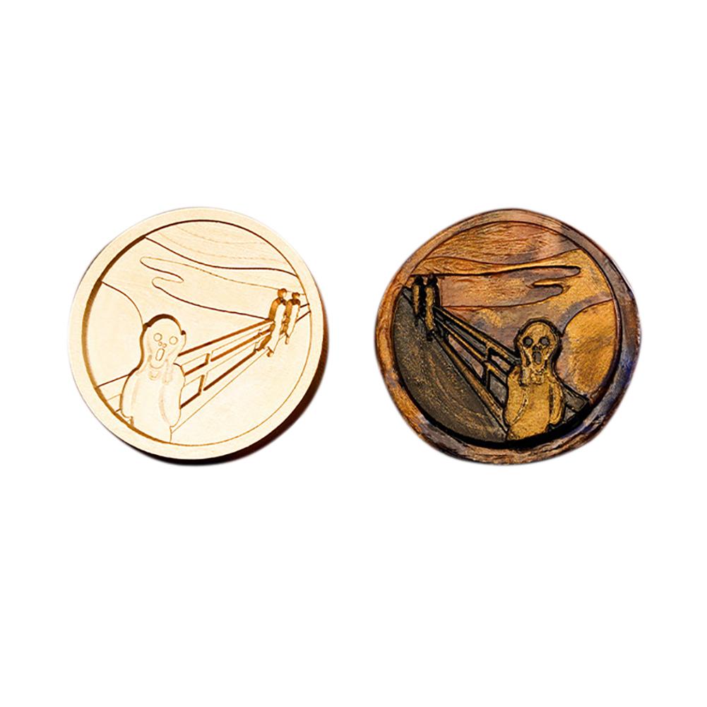 New Sealing Wax Stamp Vintage Flower Lily Tulips Seal Wax Stamp Christmas Wax Seal Stamps For Wedding Invitation Scrapbook Decor