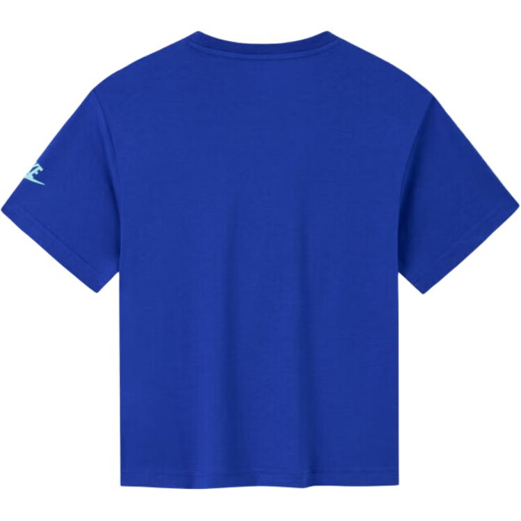 New Nike T Shirt Turkish Blue Kids' FV2540-480