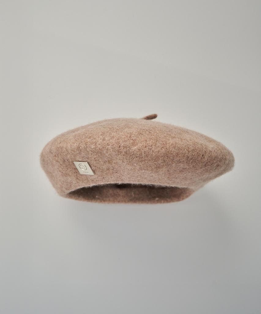 Aheule Rue Wool Beret_Beige