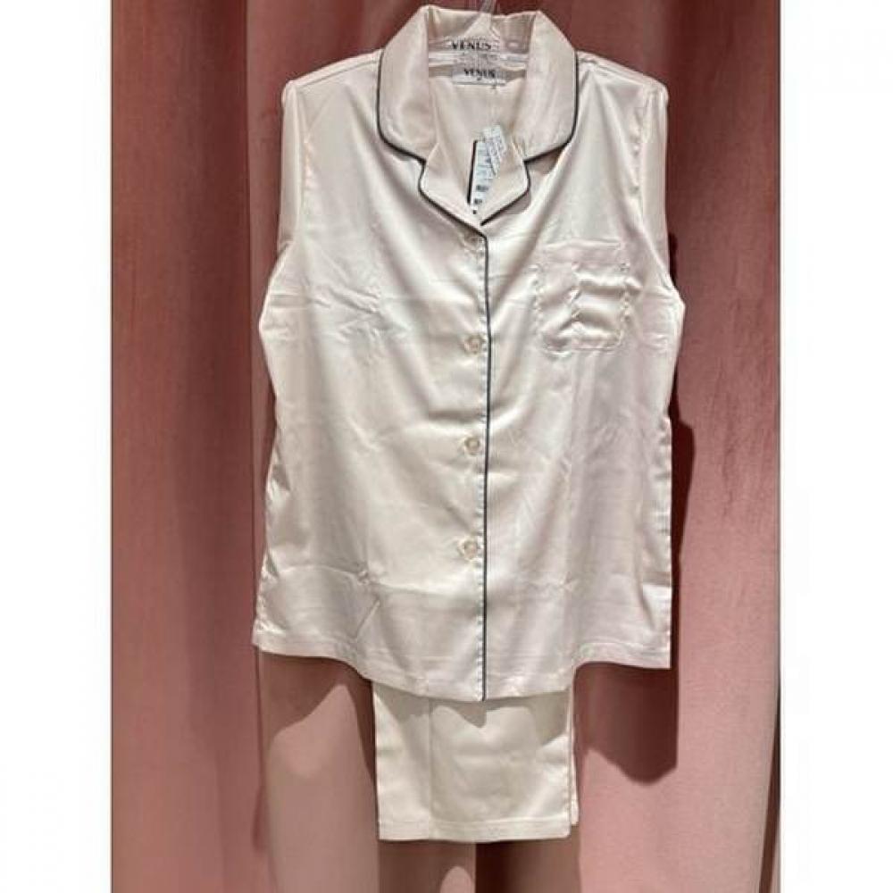 Venus Silkfeel Solid Basic Couple Pajamas Vpa4417mvpa4417w