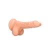RealRock - Dildo with Testicles 17 cm