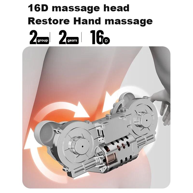 Home Waist and Neck Protection Sleeping Pillow, Electric Waist Hot Compress, Lumbar Support Massager, Multifunctional Nap Pillow