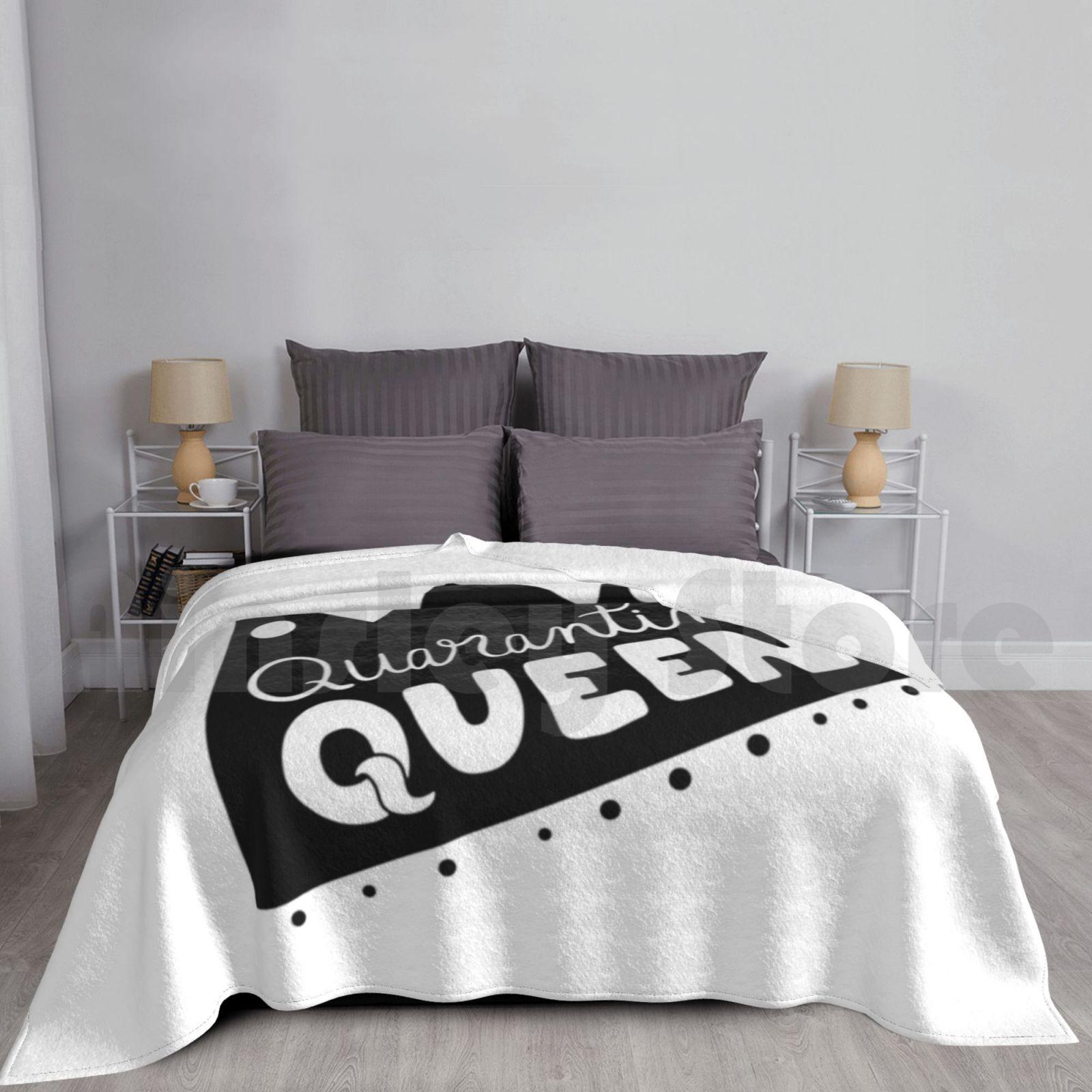 Quarantine Queen Blanket Super Soft Warm Light Thin Queen Princess Quarantine Size: 75*100cm, Weight: 230 GSM