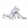 1/2 Stück - 3D-gedruckte bewegliche Wolfsfigur, Innen- und Außentischdekoration, Hochzeits-, Geburtstags-, Weihnachts-, Neujahrsgeschenk, Partygeschenk Fil