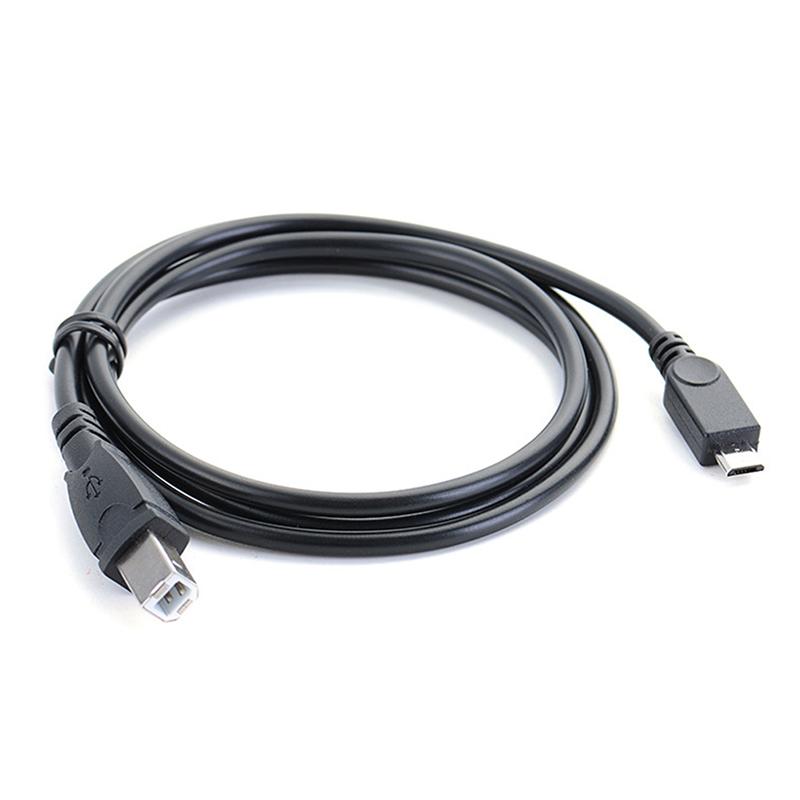 

3.2ft Micro USB Male To USB B Type Male Data OTG Cable For Mobile Tablet Printer