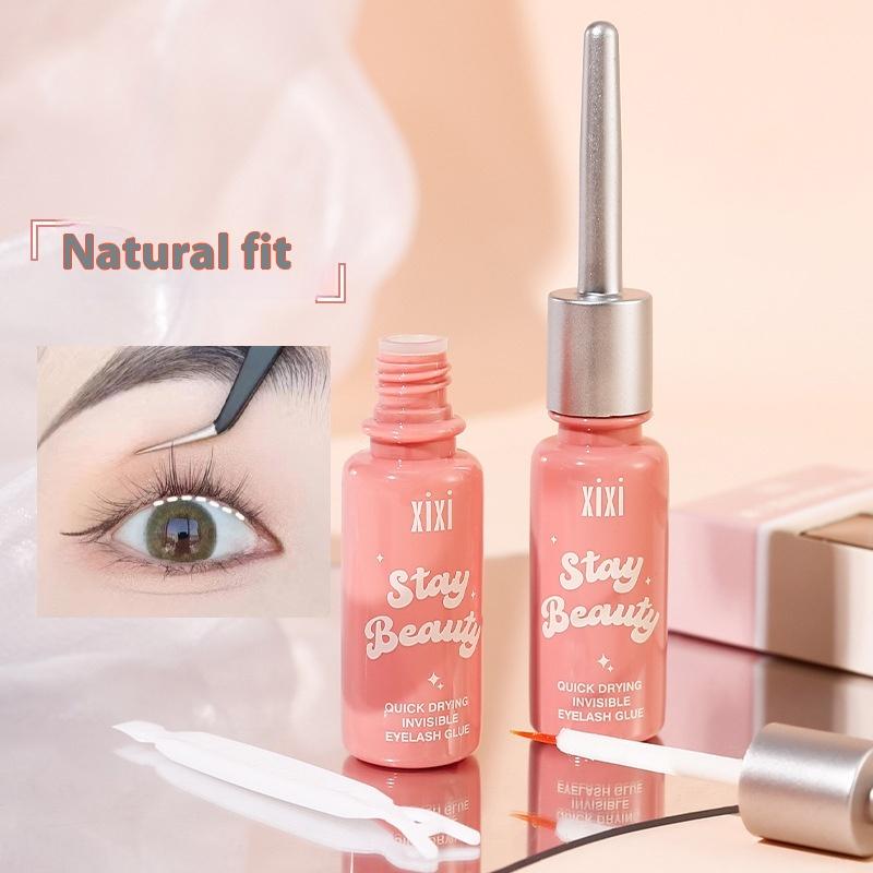 Lepidlo na prodlužování řas Dlouhotrvající Make-up Řasy Neviditelné Lepidlo na umělé řasy Voděodolné Rychleschnoucí Transparentní Lepidlo na řasy