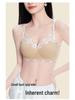 High-Quality Seamless Push-Up Half-Cup Bra for Small Chest - Sexy, Wire-Free, Fashionable Design